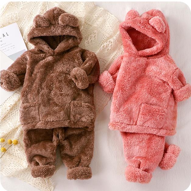 Two-piece Children's Suits Fashionable Boys' Hooded Sweater Suit Autumn Korean Version Children's Long-sleeved Suit