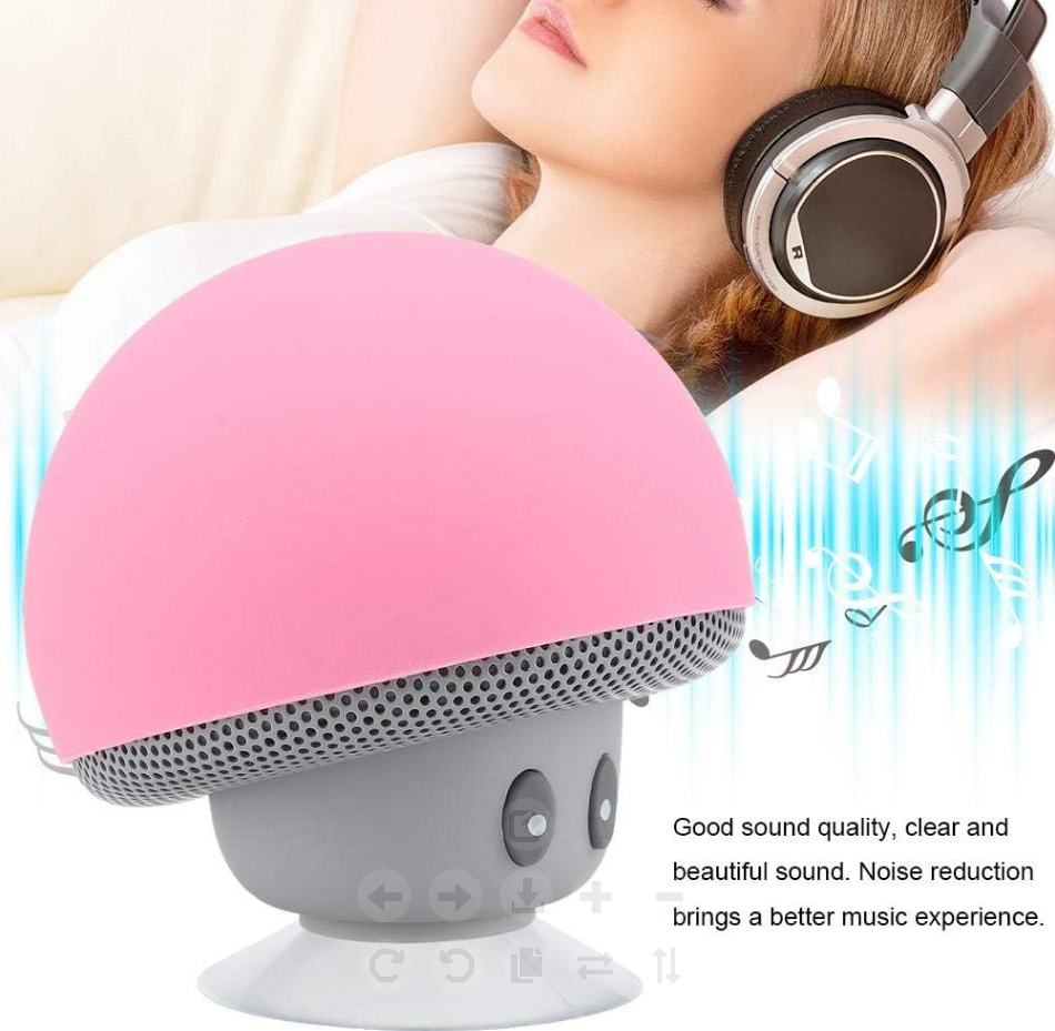 Wireless Bluetooth Speaker 30ft Wireless Range Subwoofer With Suction CupSuitable for Cycling Picnic Outdoor