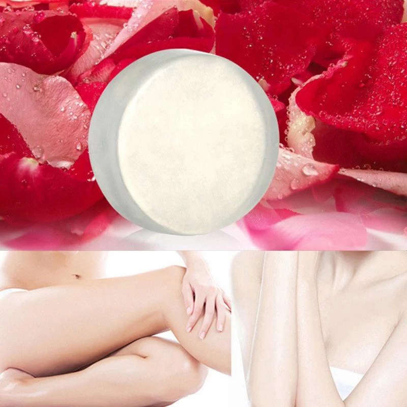 Strong Soap Whitening Enzyme Crystal Nipples Intimate Private Bleaching Lips Rose Revitalizing Soap Body Face Beauty Care