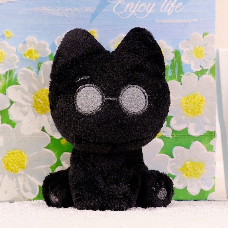 New Quanyuanyou Cement Cat Doll Seven Teen Doll KKAMAEORKK Small Cat Plush Toy
