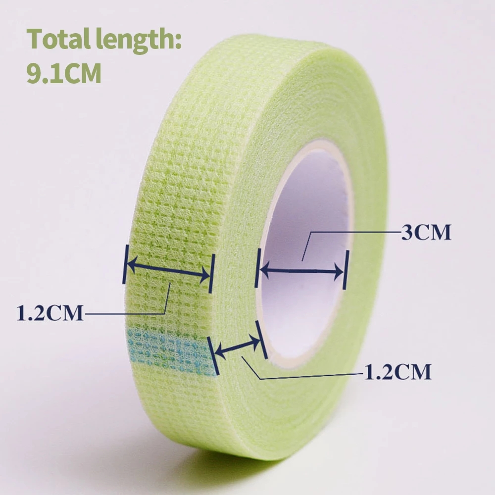 3 pcs Eyelash Extension Lint Breathable Non-woven Cloth Adhesive Tape Medical Paper Tape For False Lashes Patch Makeup Tools