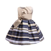 High-End Fashion Sleeveless Dress Elegant Birthday Party Princess Girl Dress Children Formal Events Costume Banquet Dress
