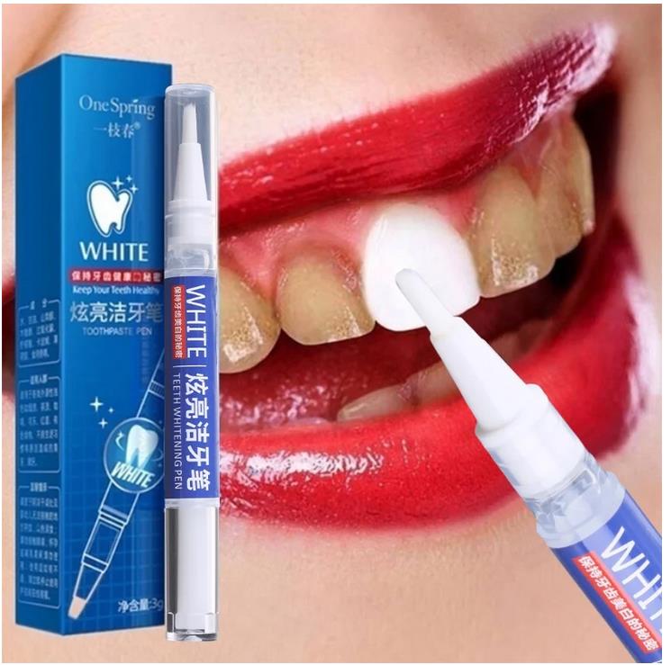 Tooth Whitening Pen Natural Teeth Cleaning Gel for Oral Hygiene Health Remove Plaque Stains Bleaching Toothpaste 3ml
