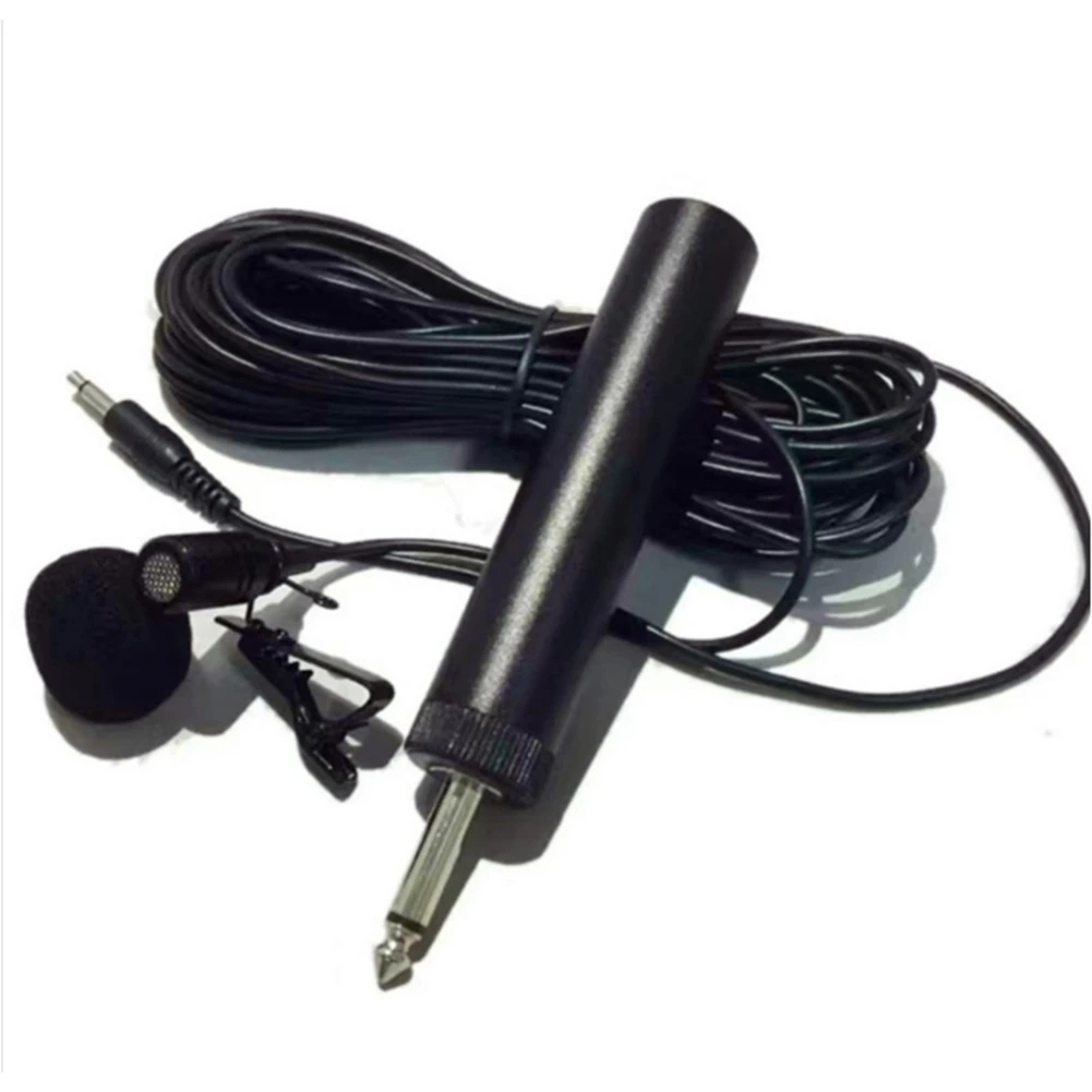 6.5mm Microphone Mic for Erhu Saxophone Violin Musical Instrument Eco-Friendly Lavalier Lapel Micro
