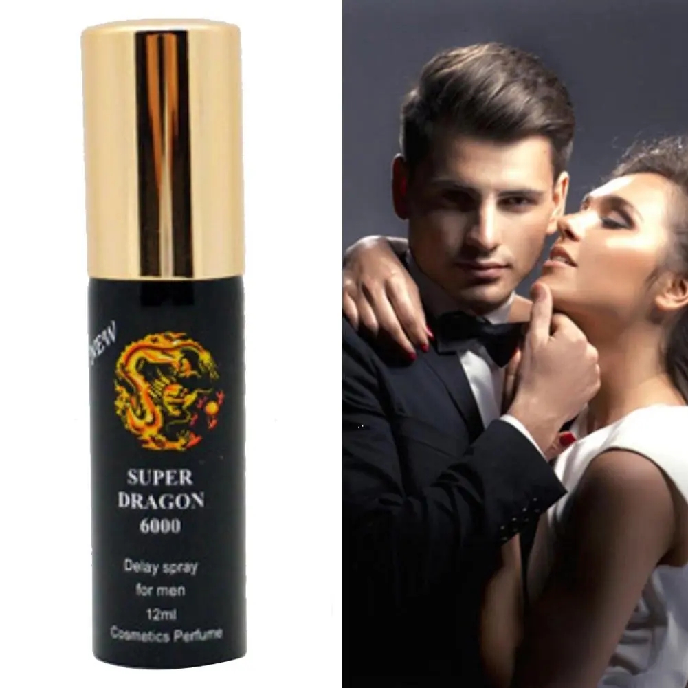 12ML Super Dragon Male 6000 Delay Spray Local Penis Extension Time Lubricant Appeal Thickening Cream Health care Massage oil