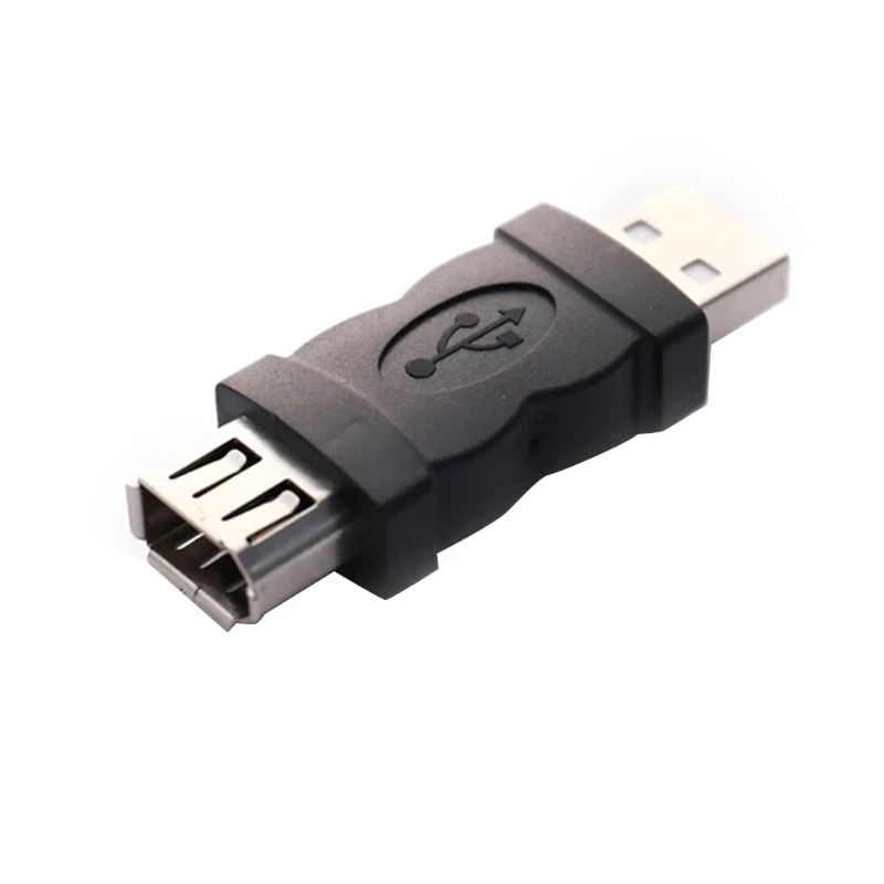 Firewire IEEE 1394 6-Pin Female to USB Male Cable Converter Adapter