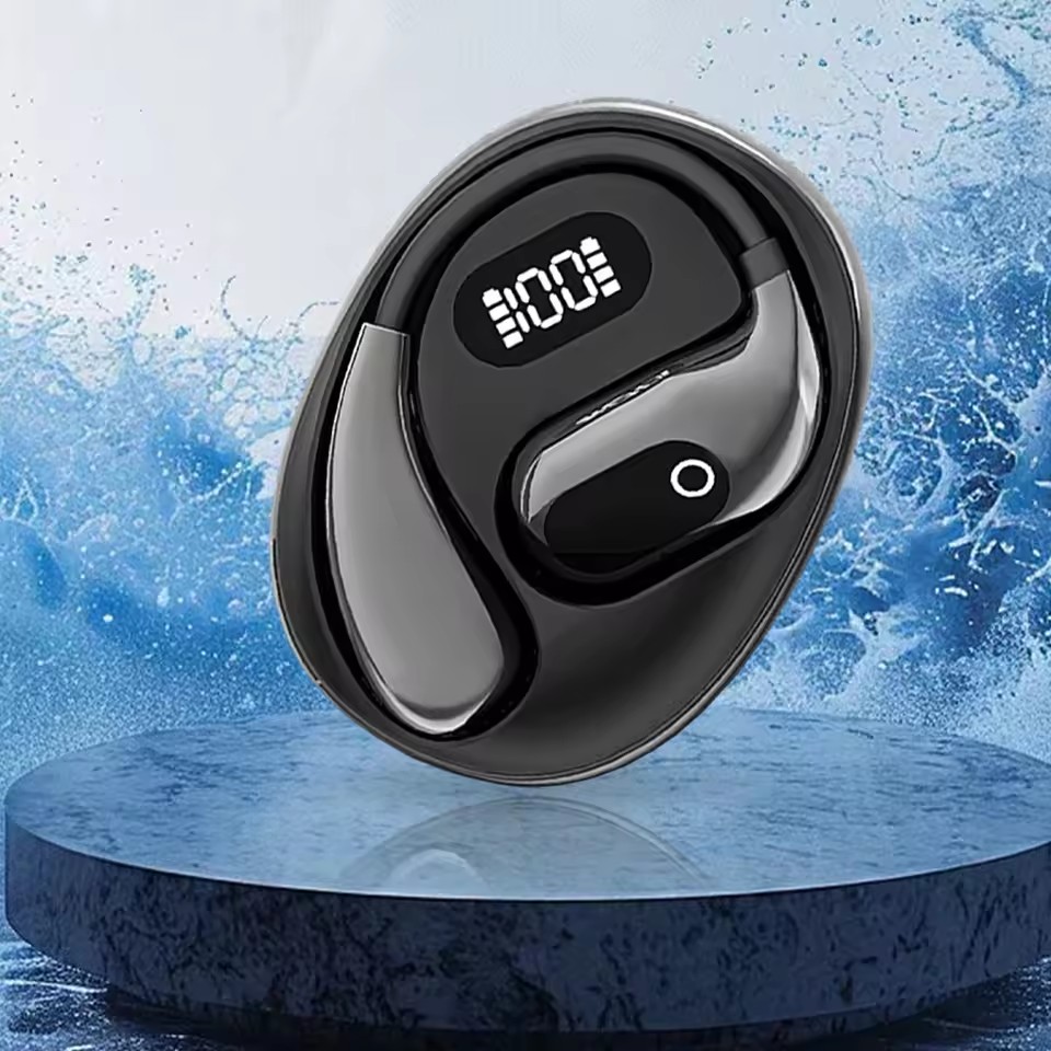 Wireless Earbuds, New 50H Bluetooth 5.4 Headphones Sport, HiFi Stereo Sound Wireless Earphones with Earhooks, IP7 Waterproof Ear