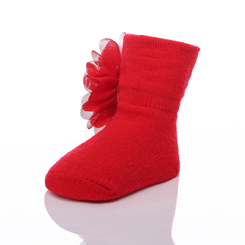 Baby Girls Princess Flowers Socks Hot Selling