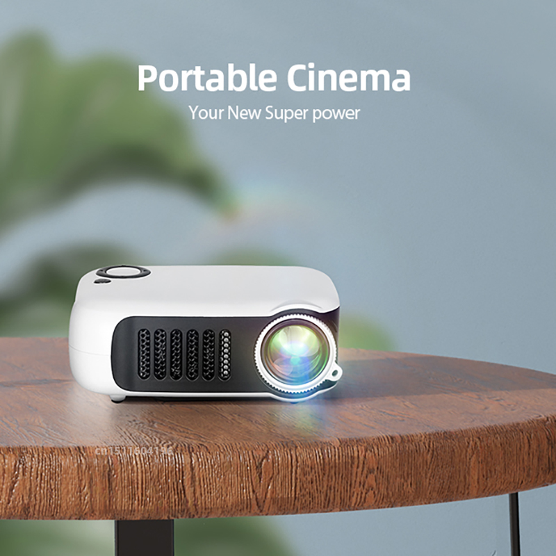 3D MINI Projector Portable LED Video Projectors Home Cinema Theater Game Laser Beamer Smart TV BOX 4K 1080P Via HD Port A2000