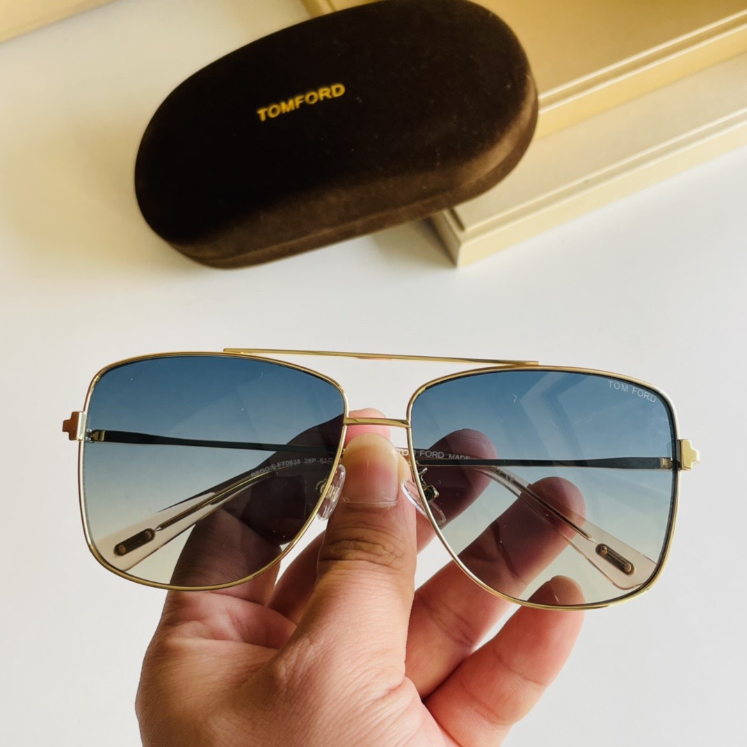 Montblanc Sunglasses Retro Glasses Cycling Sunglasses Driving Polarized Lenses Metal Sunglasses All-match Goggles