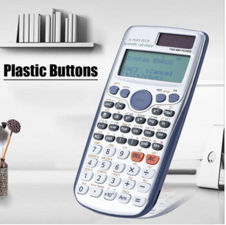 Brand New FX-991ES-PLUS Original Scientific Calculator 417 Functions For High School University Students Office Coin Battery