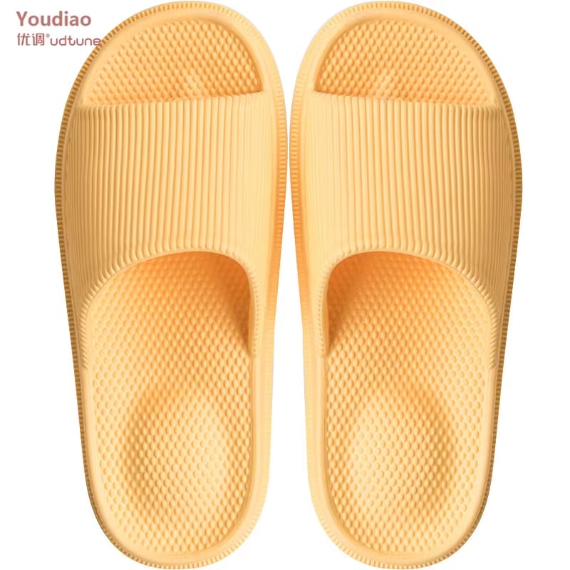 UTUNE Non-slip Massage Slippers Women EVA Indoor Slippers Light Women House Bath Shoes Man Waterproof Sandals Slides Bathroom