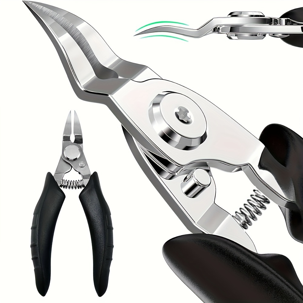 Safe And Portable Nail groove Eagle Nose Pliers Stainless Steel Wide Mouth Nail Clippers Embedded Nail Clippers Foot Trimming