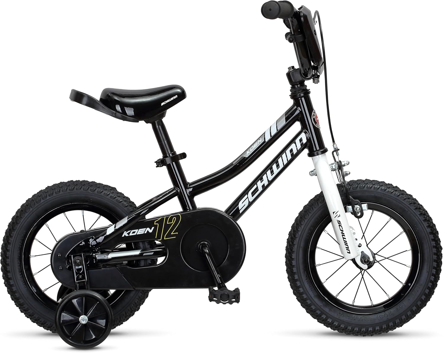Schwinn Koen Bike, 12 Inch Bike for Kids Ages 2-4, SmartStart Ergonomic Design for Kids, Adjustable Seat Grows with your Child, Rear Coaster Brake and