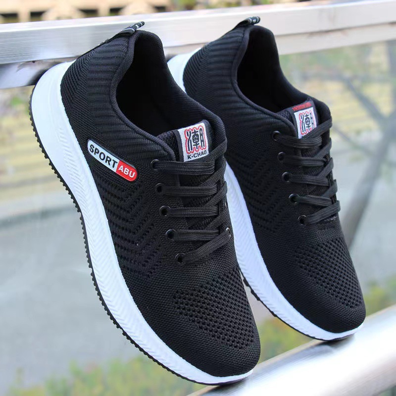 Male Sneakers Fashion Summer Air Mesh Breathable Wedges Sneakers For Men Plus Size