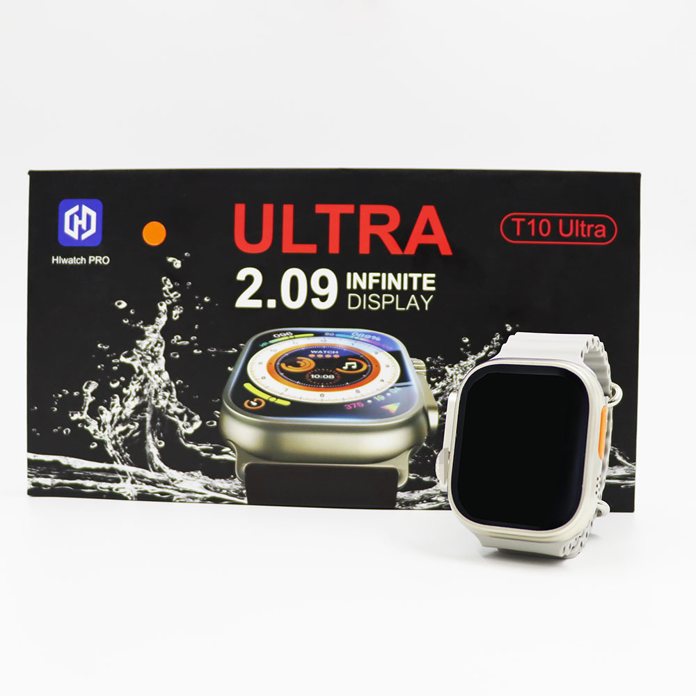 T10 Ultra New 2.19'' AMOLED Screen Smart Watch Men Women Bluetooth Call Fitness Tracker Waterproof Sport Smart watch