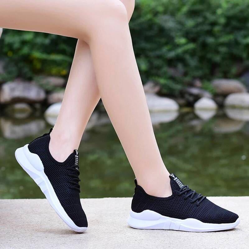 New Summer Athletic Sneakers For Women Breathable Mesh Socks Running Shoes Female Outdoor Top quality Sport Shoes