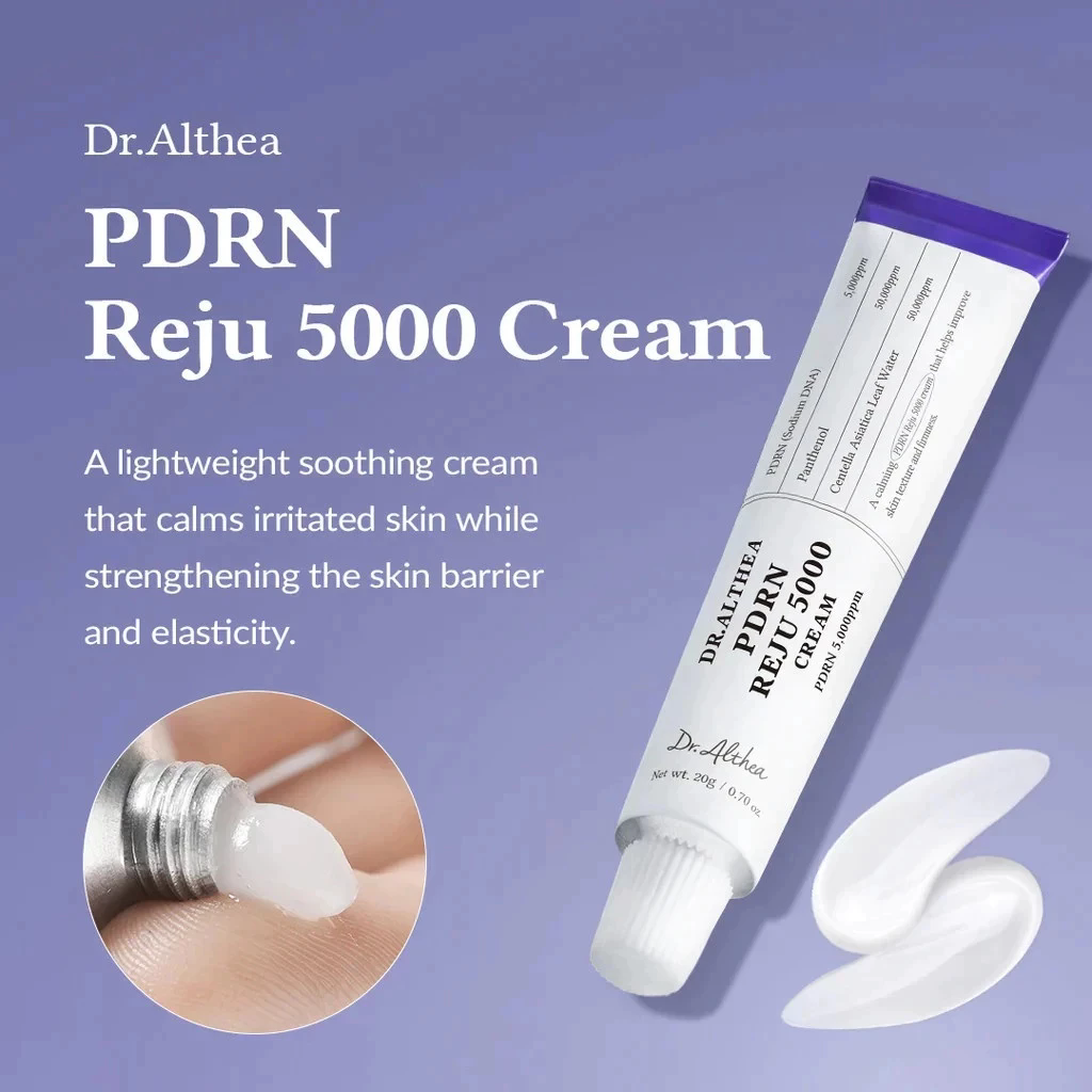 Dr.Althea Reju 5000 Pdrn 5000ppm 20g Cream Deep Hydration Sensitive Skin-Friendly Barrier Support