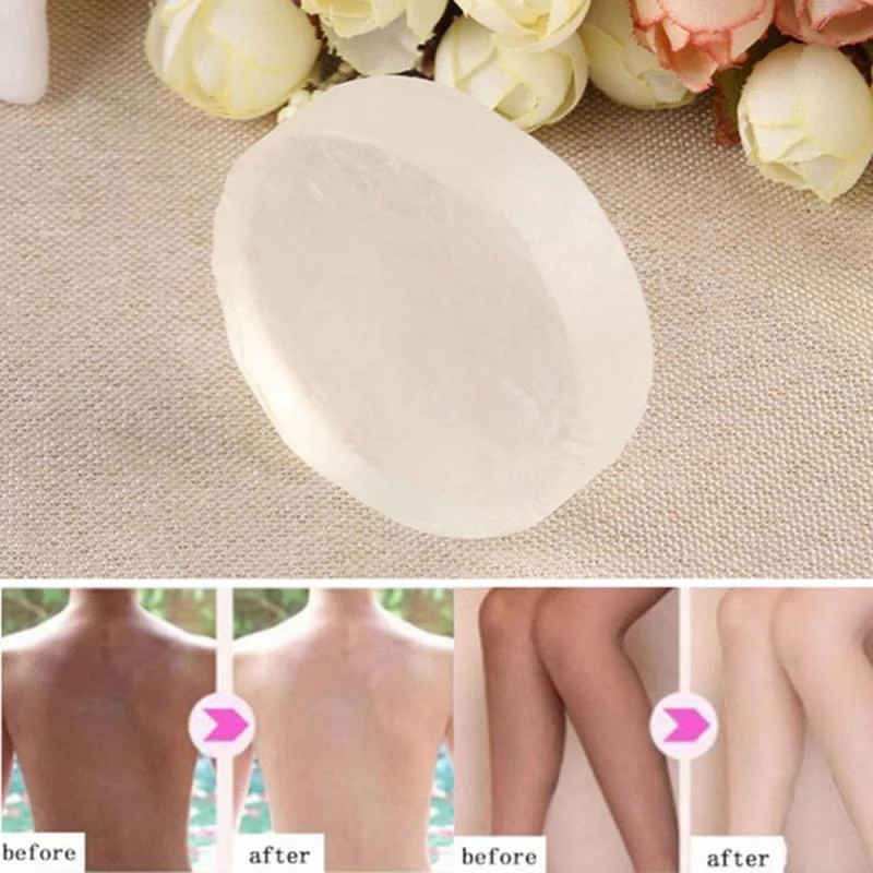 Strong Soap Whitening Enzyme Crystal Nipples Intimate Private Bleaching Lips Rose Revitalizing Soap Body Face Beauty Care
