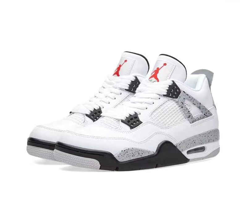jordan brand 4 basketball shoes walking shoes comfortable men's shoes non-slip platform shoes size 36-46