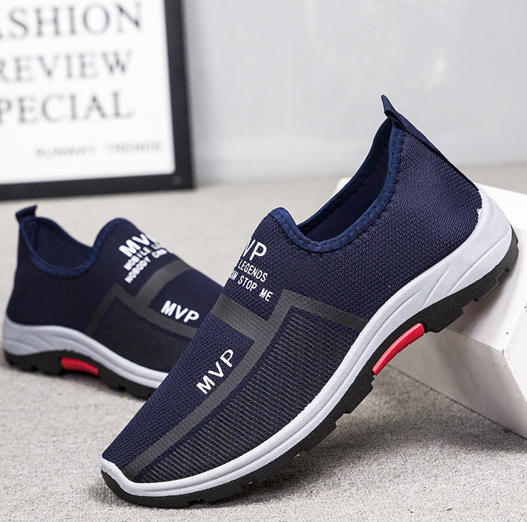 Men's soft soled anti-skid breathable casual old Beijing cloth shoes and work
