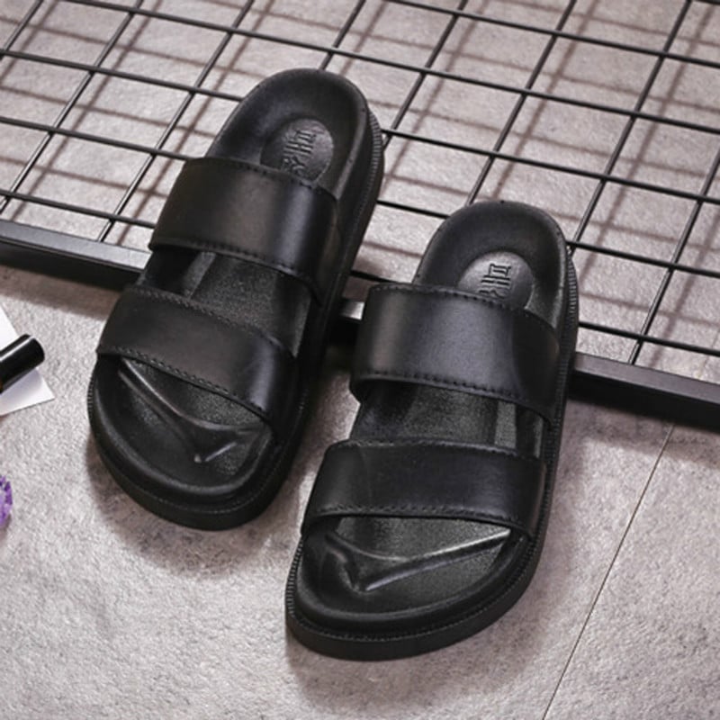 Men Rome Flip Flops Luxury Trainers Men Platform Casual Shoes Slippers Slides Summer Flats Cool Street Style Sandals