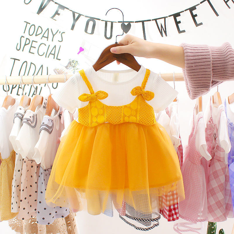 Baby Girl Dress Party Birthday Dress Lace Floral Baptism Vestido Infantil Bow Tulle Wedding Dresses Newborn
