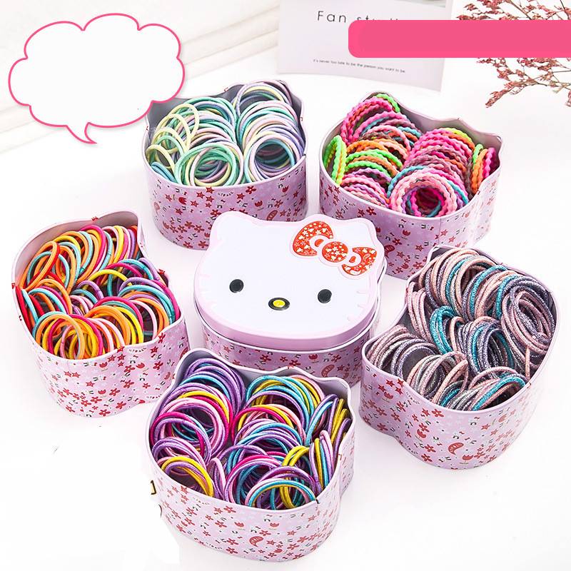 Children's rubber band does not hurt the girl's head rope baby hair accessories hair band rubber band little girl headdress
