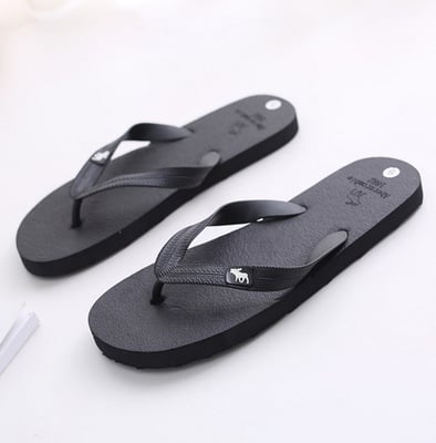 New flip flops summer men's and women flip-flops slippers non-slip canvas with sandals and slippers