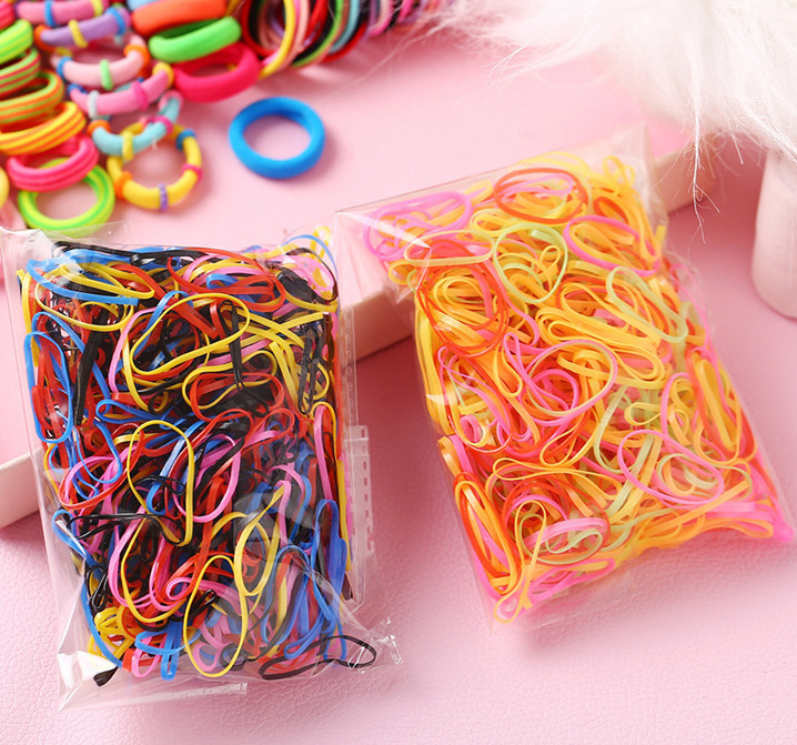 780PC Hair binding rubber band small grip clip combination set baby girl BB clip hair clip hair accessories hairpin