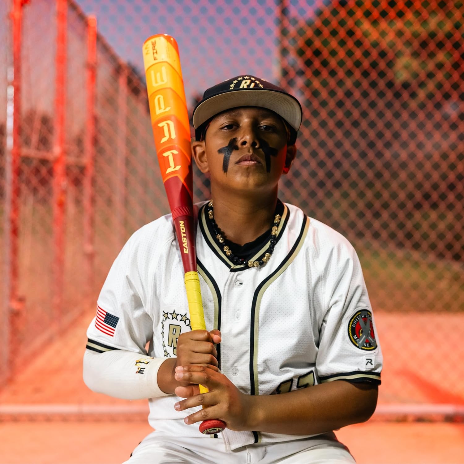 Easton | 2025 | Hype FIRE Baseball Bat | USSSA | -5 / -8 / -10 Drop | 2 3/4" Barrel | 2 Pc. Composite