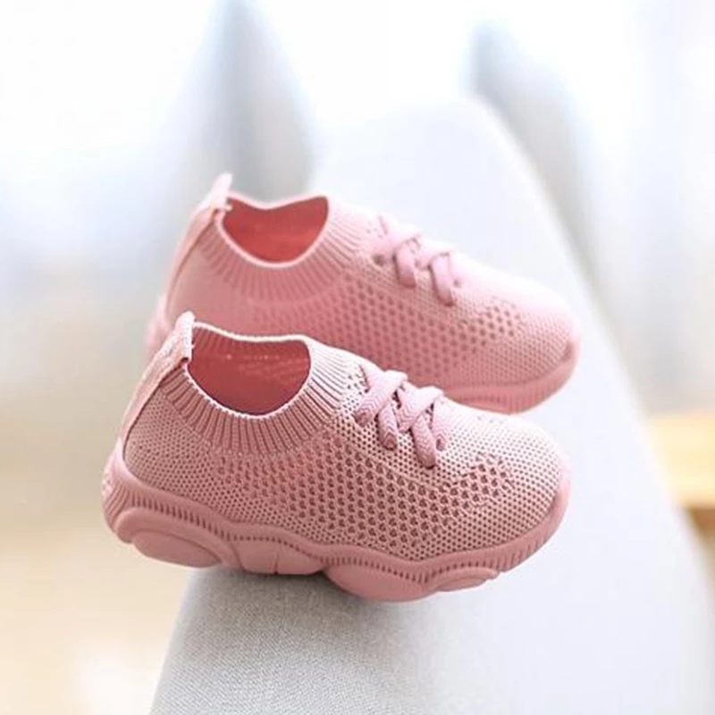 Sneakers Kids Shoes Antislip Soft Bottom Baby Sneaker Casual Flat Sneakers Shoes Children size Girls Boys Sports Shoes