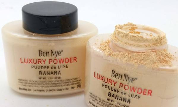 Ben Nye Luxury Powders - Banana 1.5oz Banana Powder Naked Makeup Luxury Base Face Powder Cosmetic Loose Powder Foundation 42g