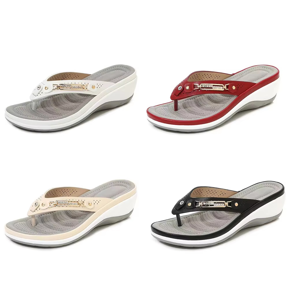 Women's Slippers New Fashion Slides Non-Slip Shoes Beach Sandals Women Outside Leisure Flip Flops Wear Open Toe