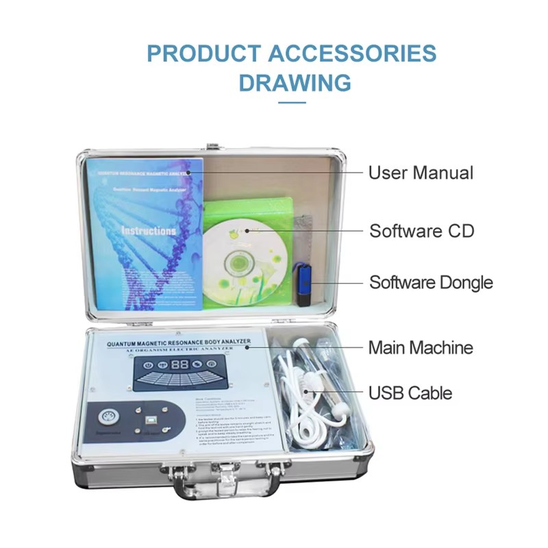 Quantum Resonance Analyzer Magnetic Bioresonance Whole Body Scan 53 Reports of Sub-Health Diagnostic Machine 2024 New Version