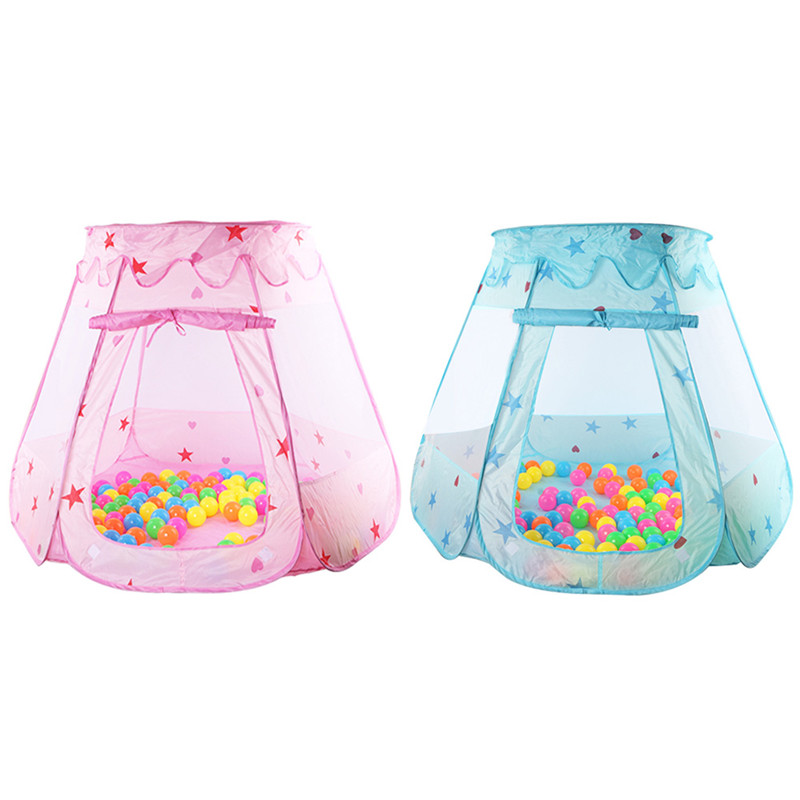 Large Children Kids Play Tents Girls Boys Ocean Ball Pit Pool Toy Tent Girls Princess Castle Indoor Outdoor House Ball Pool Tent