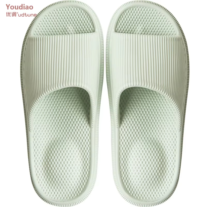 UTUNE Non-slip Massage Slippers Women EVA Indoor Slippers Light Women House Bath Shoes Man Waterproof Sandals Slides Bathroom