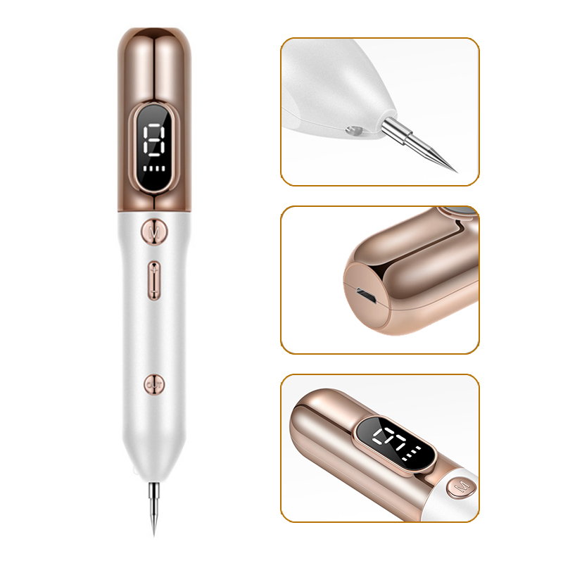 Laser Plasma Pen for Skin Tag Remover Freckle Black Dot Papilloma Warts Mole Pimples Tattoo Removal Laser Pen Beauty Care Tools
