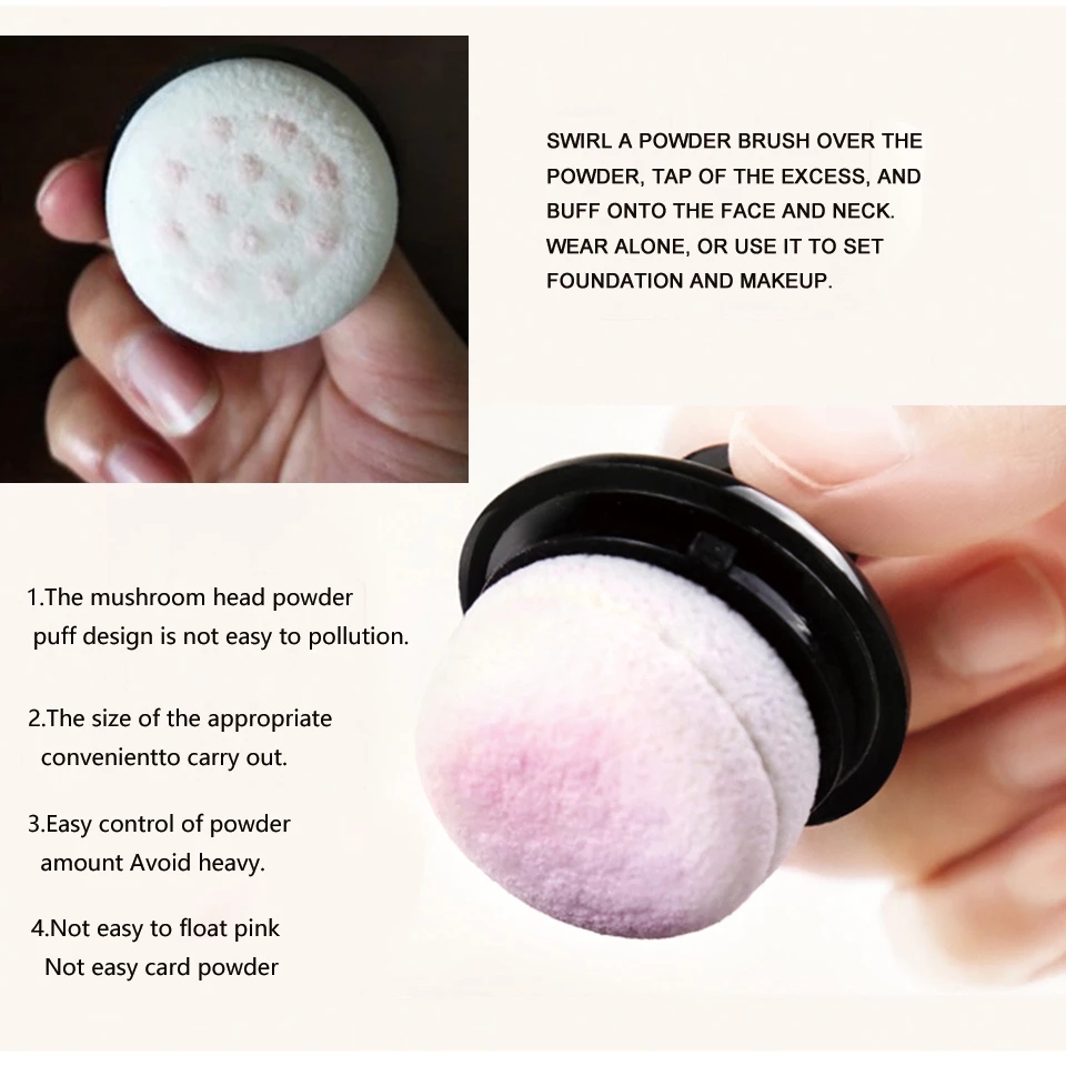 POPFEEL 3 Color Oil- Control Facial Powder Matte Face High Definition Base Primer Lasting-Effect Concealer Makeup