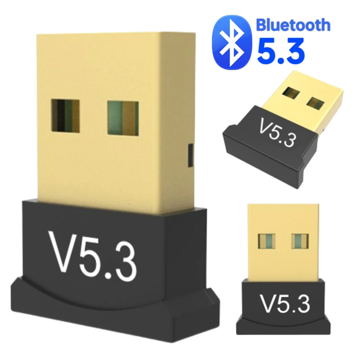 USB Bluetooth 5.3 Adapter Transmitter Receiver