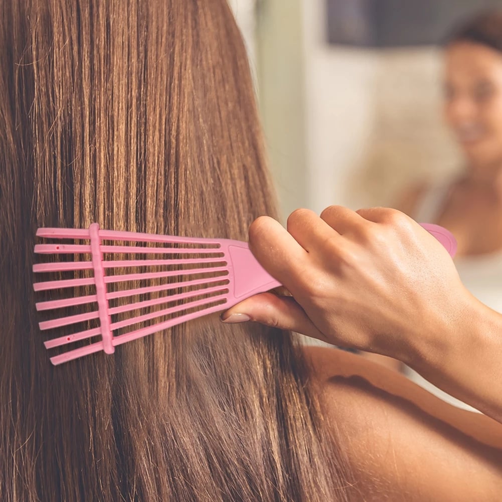 Detangling Plastic Hair Brush Scalp Massage Detangler Wet Curly Comb Women Health Care Reduce Fatigue hairbrush styling tools