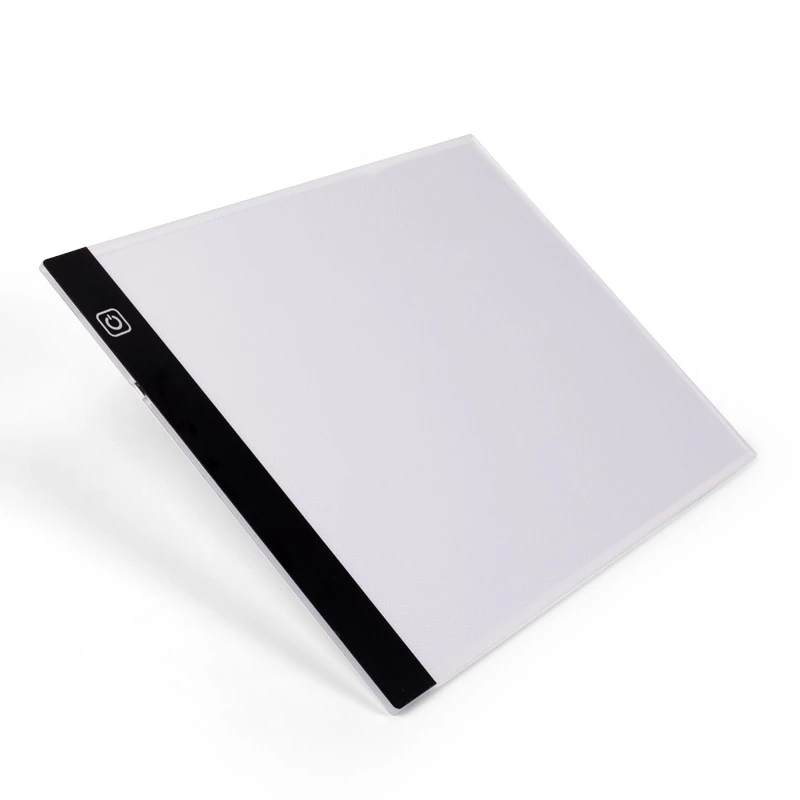 Creative Toy A4 Size 3 Level Dimmable Copy Board Kids Tablet Sketching Practice Drawing Board LED Light Pad for Diamond Painting