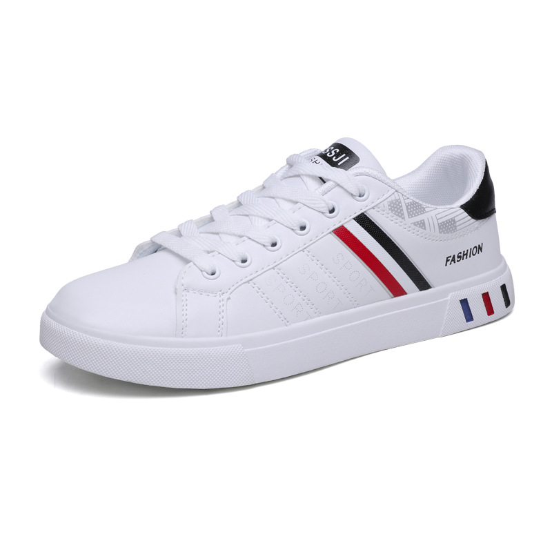 Shoes Men White Vulcanized Sneakers Boys Flat Comfortable Autumn Spring 2023 Fashion Sneakers Shoes Men Sneakers