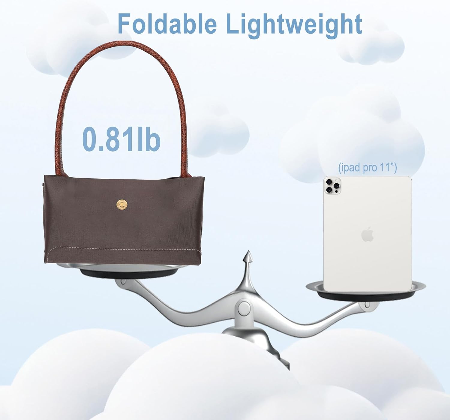 Work Tote Bag For Women: For 13-15" Laptop Foldable - For Office Professionals College - Commute Travel