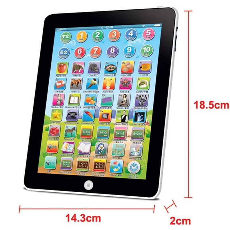 Learning Machine Children English Computer Learning Education Machine Tablet Toy Gift For Kid convenient to use