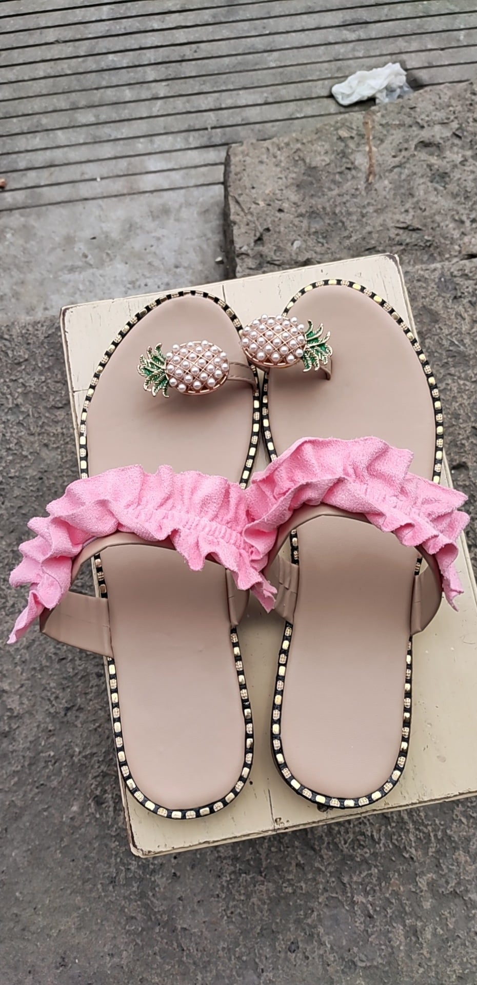 Slippers Women Sandals Platform Sandals Shoes Women Bow Summer Sandals Slipper Indoor Outdoor Flip-flops Beach Shoes Female