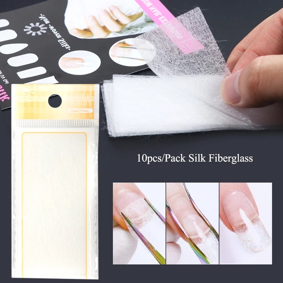 Nail Gel Extension Kits Nail Extensions Gel Silk Fiberglass UV Builder Nail Art Forms French Tips Brush Tools Manicure TR1800