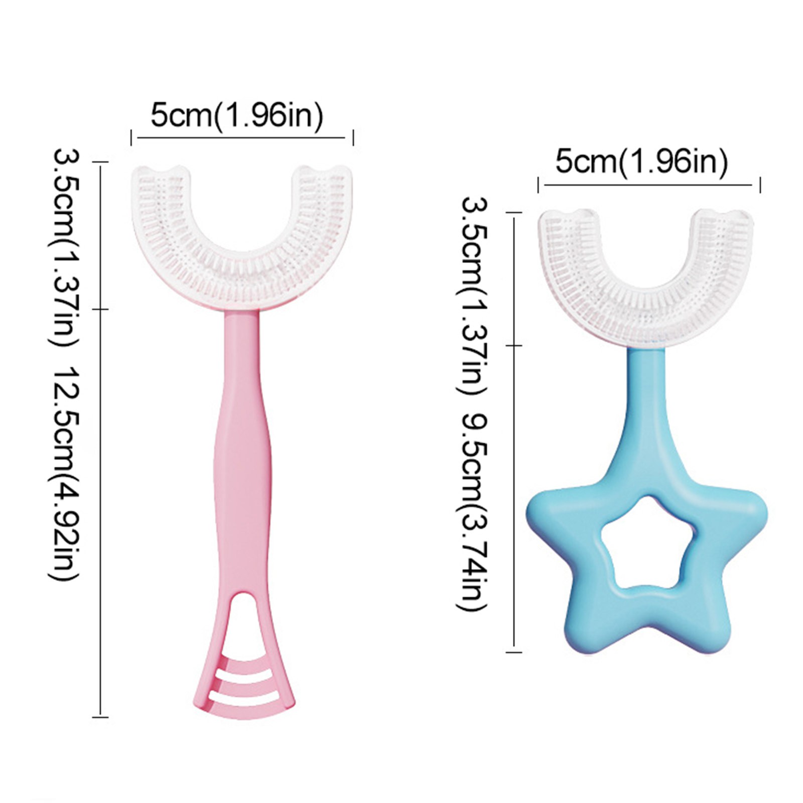 Children’s U-shape Toothbrush For 360° Thorough Cleansing Baby Soft Infant Tooth Teeth Clean Brush Baby Oral Health Care