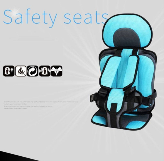 1-5T Baby Safety Seat Cushion With Infant Safe Belt Fabric Mat Little Child Carrier Child Car Safety Seats