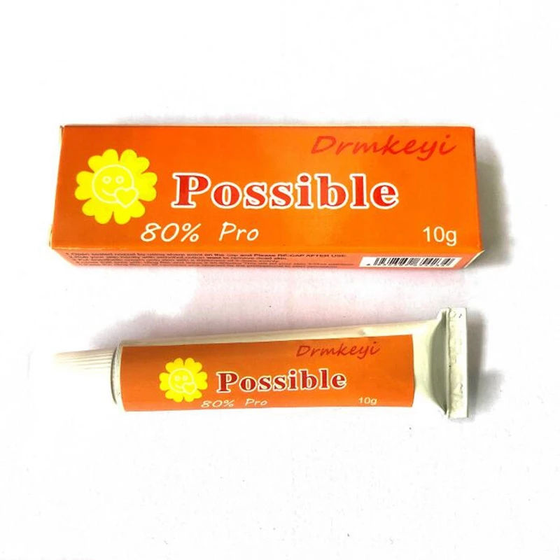 50packs 80% Beauty Body And Face Cosmetic Tattoo Care Cream Semi Permanent Makeup Cream 10g